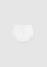 Load image into Gallery viewer, White Ruffled Bloomer
