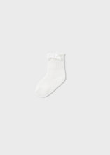 Load image into Gallery viewer, Baby Girl Cream Dressy Socks
