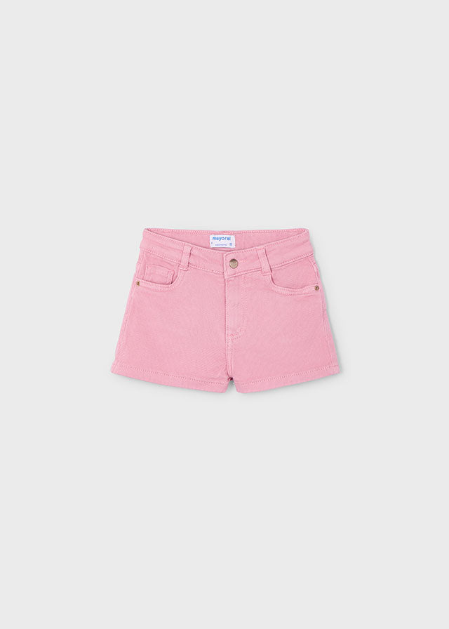 Dusty Rose Denim Shorts