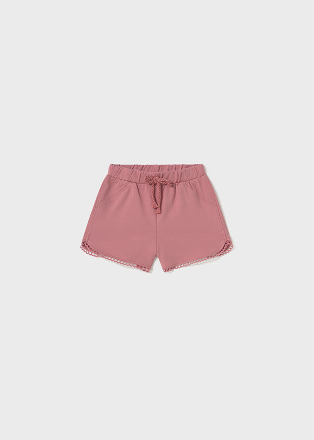 Dusty Pink Sweat Short