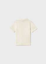 Load image into Gallery viewer, Cream Knit Lightweight Polo
