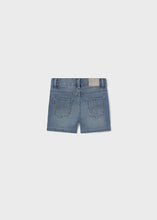 Load image into Gallery viewer, Boys Mid-Wash Stretchy Denim Shorts
