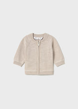 Load image into Gallery viewer, Stone Lightweight Zip Knit Sweater
