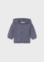 Load image into Gallery viewer, Dusty Blue Lightweight Zip Hoodie

