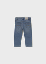 Load image into Gallery viewer, Mid-Wash Denim Stretch Jeans
