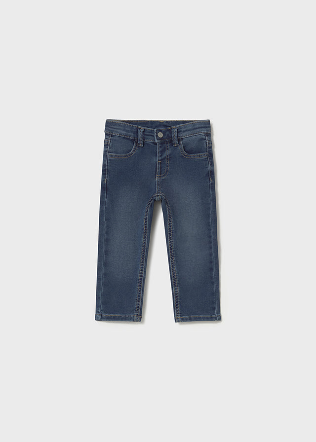 Dark Wash Denim Stretch Jeans