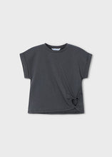 Load image into Gallery viewer, Anthracite Heart Knot Tee
