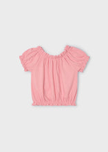 Load image into Gallery viewer, Coral Ribbed Cropped Top
