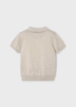 Load image into Gallery viewer, Stone Lightweight Knit Polo
