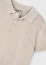 Load image into Gallery viewer, Stone Lightweight Knit Polo
