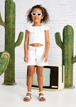 Load image into Gallery viewer, Dash White Twill Shorts

