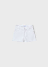 Load image into Gallery viewer, Dash White Twill Shorts
