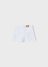 Load image into Gallery viewer, Dash White Twill Shorts
