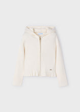 Load image into Gallery viewer, Cream Rib Knit Jacket
