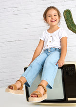 Load image into Gallery viewer, Light Wash Wide Leg Denim
