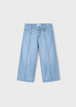Load image into Gallery viewer, Light Wash Wide Leg Denim
