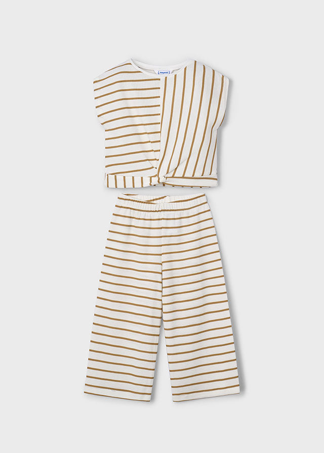 Camel Stripes 2pc Set