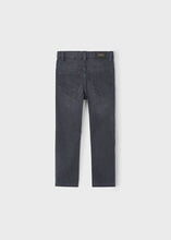 Load image into Gallery viewer, Charcoal Grey Slim Fit Denim Pants
