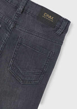 Load image into Gallery viewer, Charcoal Grey Slim Fit Denim Pants
