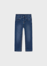 Load image into Gallery viewer, Boys Dark Denim Slim Fit Jeans
