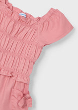 Load image into Gallery viewer, Coral Smocked Romper
