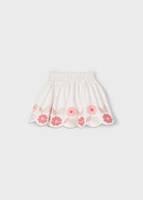 Load image into Gallery viewer, Coral Floral Embroidered Skirt
