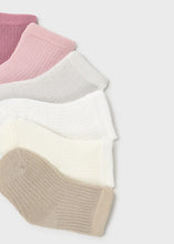 Load image into Gallery viewer, Pink/Neutrals Socks - 6 Pack
