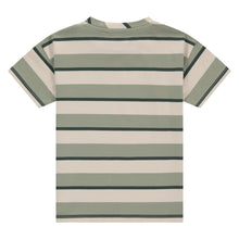 Load image into Gallery viewer, Pistachio Stripes Short Sleeve Tee
