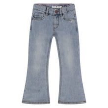 Load image into Gallery viewer, Light Wash Wide Leg Stretch Denim
