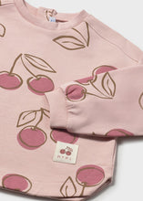 Load image into Gallery viewer, Cherry Pullover &amp; Flare Legging 2pc Set
