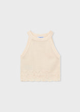 Load image into Gallery viewer, Chickpea Scalloped Knit Tank
