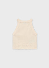Load image into Gallery viewer, Chickpea Scalloped Knit Tank
