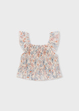 Load image into Gallery viewer, Floral Smocked Ruffle Tank
