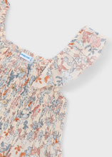Load image into Gallery viewer, Floral Smocked Ruffle Tank

