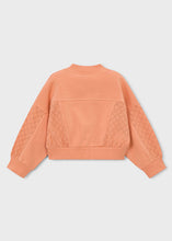 Load image into Gallery viewer, Peach Zip Up Jacket
