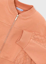 Load image into Gallery viewer, Peach Zip Up Jacket
