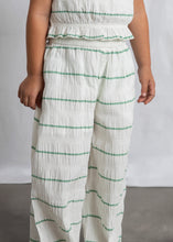 Load image into Gallery viewer, Sage Stripe Pants &amp; Top Set
