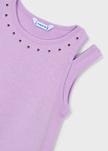 Load image into Gallery viewer, Lilac Cutout Strap Dress
