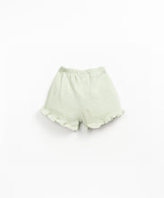 Load image into Gallery viewer, Mint Ruffle Baby Girl Shorts
