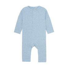 Load image into Gallery viewer, Sky Blue Ribbed Coverall
