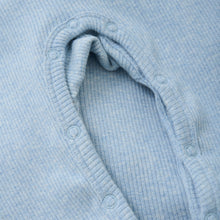 Load image into Gallery viewer, Sky Blue Ribbed Coverall
