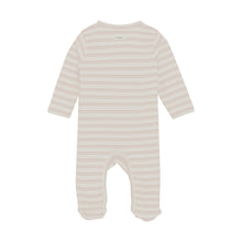 Load image into Gallery viewer, Pink Stripe Cozy Footie
