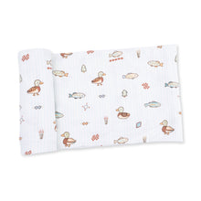 Load image into Gallery viewer, Lake Cuties Swaddle Blanket
