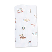 Load image into Gallery viewer, Lake Cuties Swaddle Blanket
