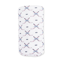 Load image into Gallery viewer, Simple Hockey Pink Swaddle Blanket
