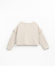 Load image into Gallery viewer, Oat Pointelle Jersey Sweater
