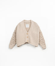 Load image into Gallery viewer, Taupe Knitted Cardigan

