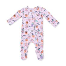 Load image into Gallery viewer, Halloween Monster Dress Up Ruffle Two-Way Zip Footie
