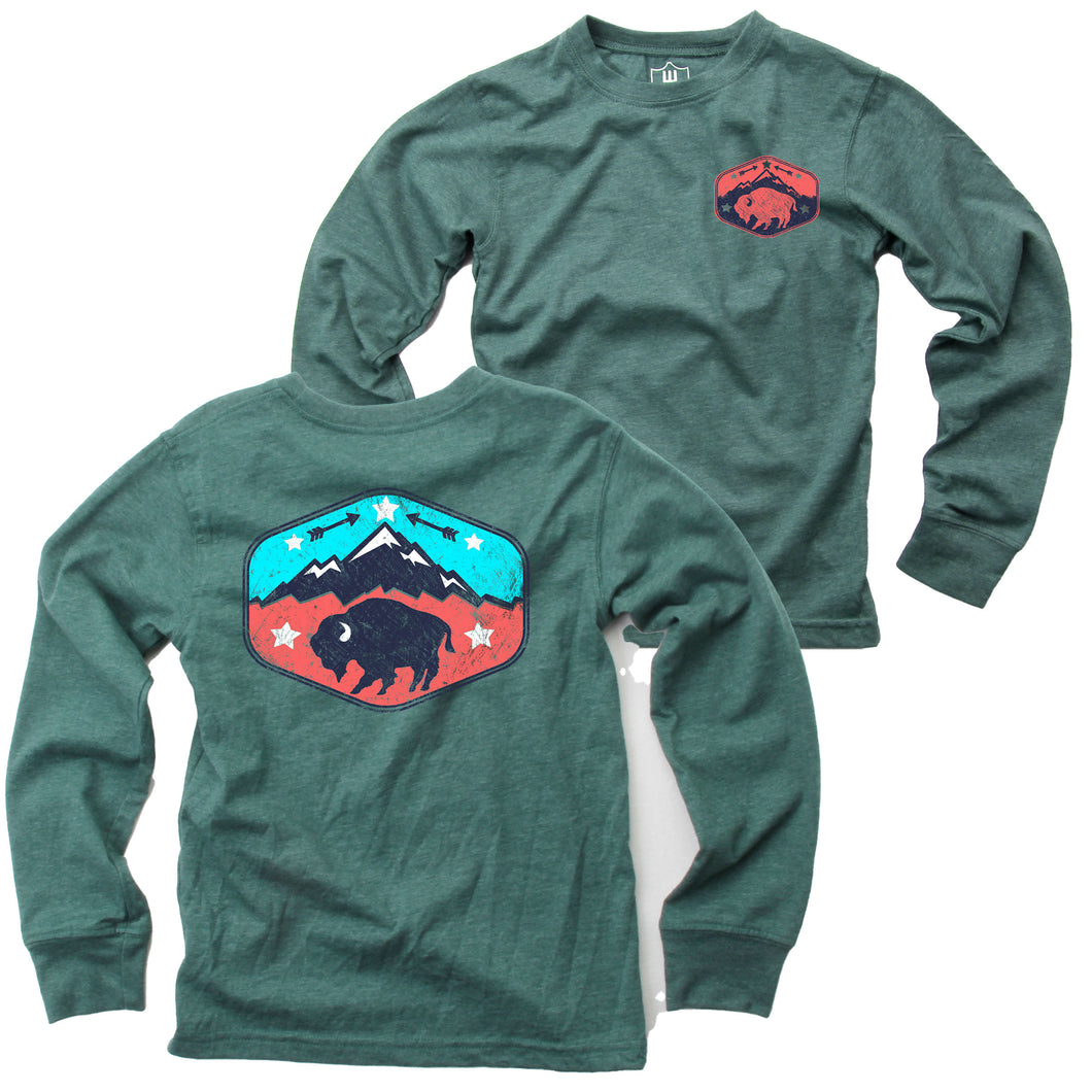 Evergreen Buffalo Top