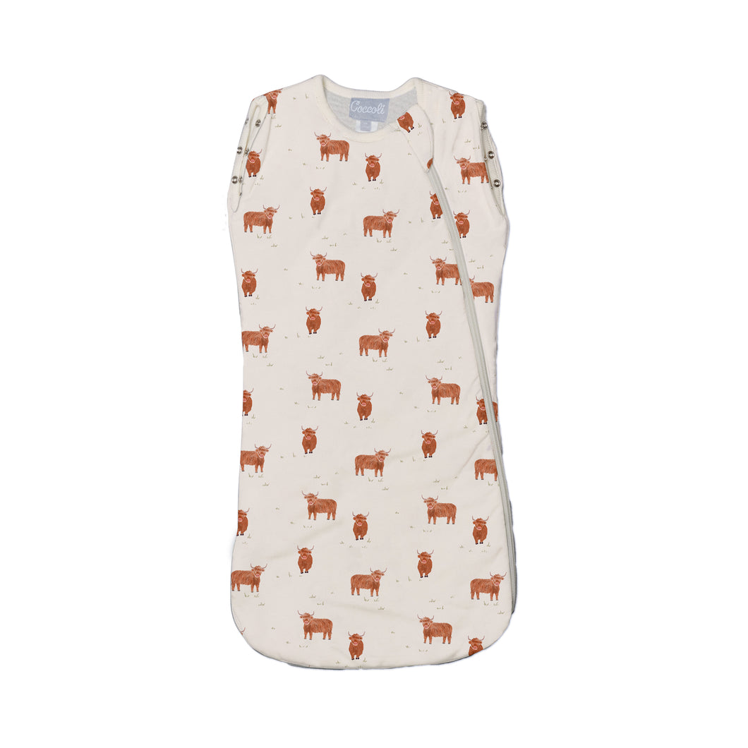 Highland Cow Swaddle Sleepsack